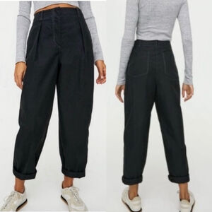 Aritzia Wilfred Free Day Off High Rise Pleated Pants - 4